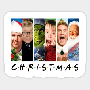 Christmas Movie Friend Home Elf Ralphie Griswold Sticker